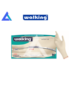 Guanti lattice senza polvere HYDRO3 - Scat. 100 pz.