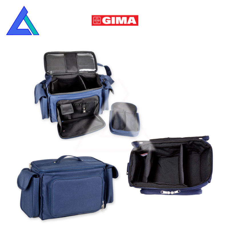 Borsa "UTILITY" in nylon col. blu