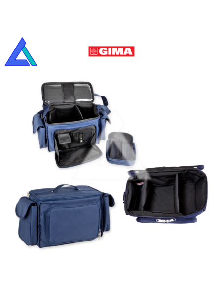Borsa "UTILITY" in nylon col. blu