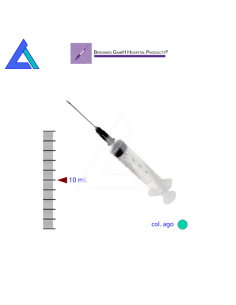Siringhe 10 ml. luer centrale ago 21G - Scat. 100 pz.