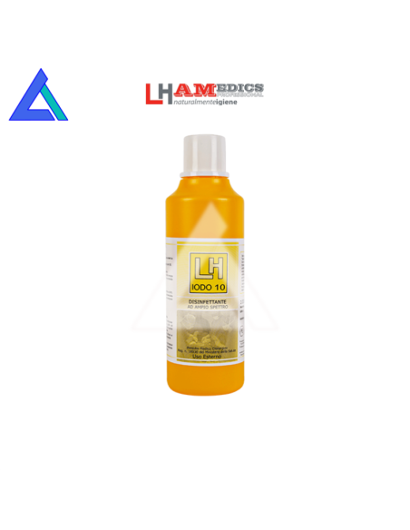 LH IODO 10% Disinfettante  iodopovidone - Flac. 1 lt.