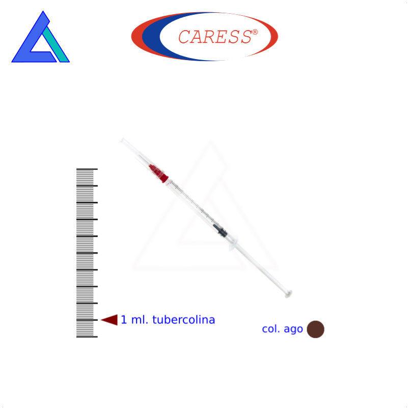 Siringhe 1 ml. luer centrale tubercolina con ago 26G