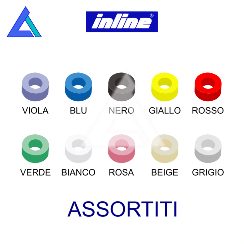 Anelli codificatori in silicone Code Ring - Busta 200 pz.