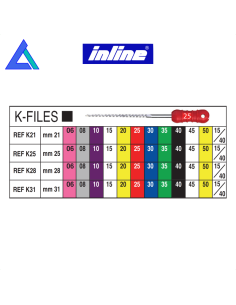 K-Files INLINE varie misure - conf. 6 pz. 2