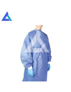 Camice chirurgico sterile in SMS 43 gr. mq.