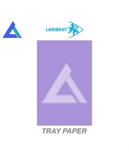 Tray paper 18x28 cm. vari colori - Ct. 250 fogli