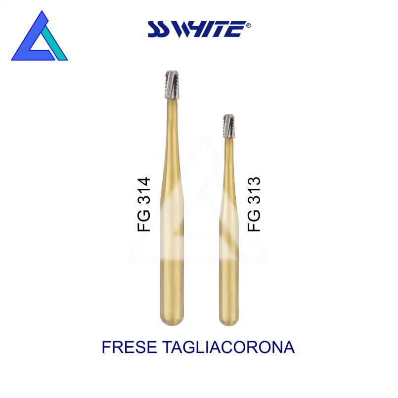 Fresa tagliacorona gold cod. GW1 - conf. 5 frese