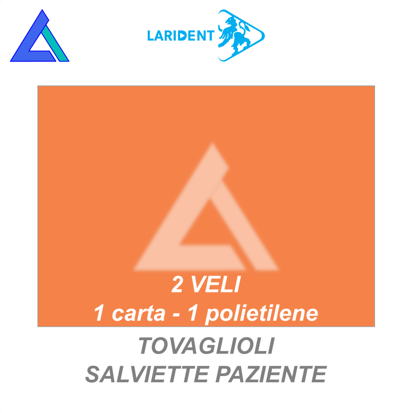 Salviette colorate 2 strati vari colori - Ct. 500 pz.