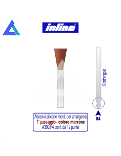 Gommini silicone RA montati per amalgama - 1° passaggio