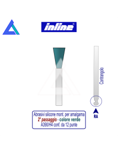 Gommini silicone RA montati per amalgama - 2° passaggio