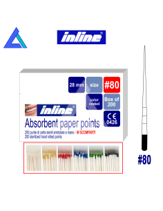 Coni carta assorbente color coded - 200 pz.