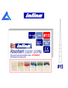 Coni carta assorbente color coded - 200 pz. 2