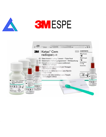 KETAC-CEM tripla 3M 37230 3 polvere - 3 Liquido con dosatore