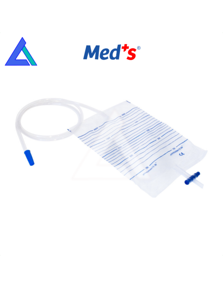 Sacche raccolta urina da gamba c/4 lacci tubo cm.35 - busta da 10 pz.