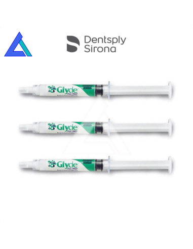 GLYDE File Prep DENTSPLY ricambi - 3 siringhe 3 ml.