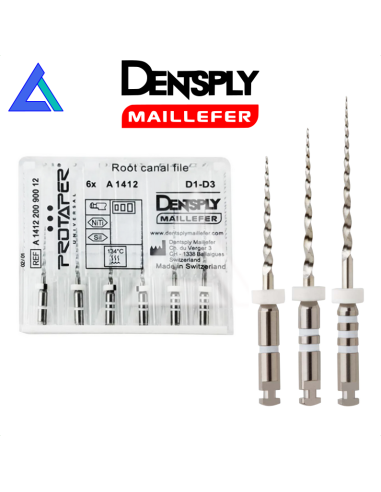 ProTaper Retreatment DENTSPLY - 6 strumenti