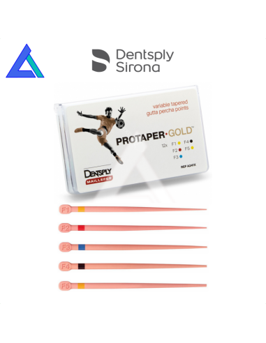 ProTaper Gold Gutta-Percha Points DENTSPLY - Conf. 60 pz.