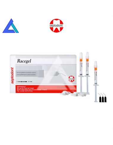 Racegel SEPTODONT - 3 siringhe da 1,4 gr.