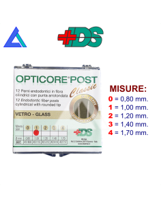 Perni fibra di vetro OPTICORE POST IDS - Blister 12 pz.