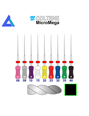 K-Files COLTENE MICROMEGA - 6 strumenti