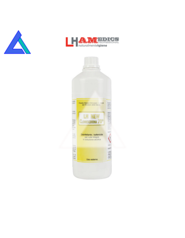 Disinfettante cute integra LH INCOLORE 70° lt. 1 - Flac. 1 lt.