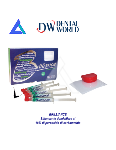 Sbiancante domiciliare Brilliance a base di perossido di carbammide