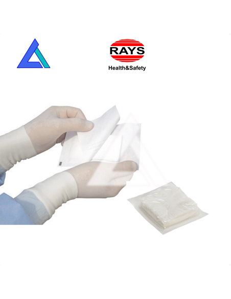 Compresse di garza piegata in cotone 16 strati sterile mis. 10x10