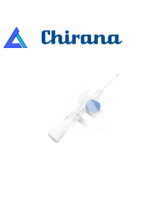 Aghi cannula CHIRANA 2 vie 22G con alette