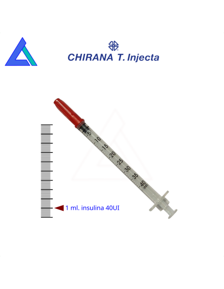 Siringhe 1 ml. insulina ago 29G ago fisso - Scat. 100 pz.