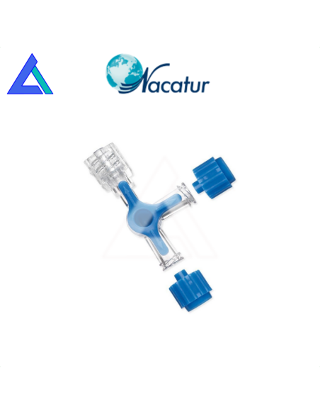 Rubinetto lipido resist. senza prol. a 3 vie - Conf. 50 pz.