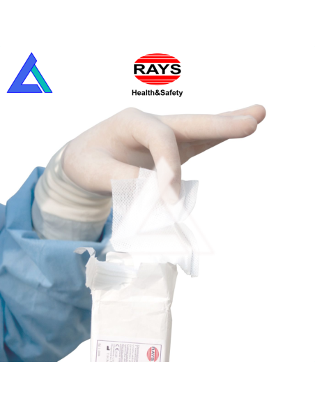 Compresse di garza piegata in TNT non sterile