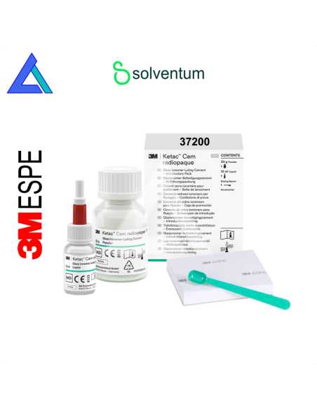 KETAC-CEM 3M 37200 verde radiopaco intro kit polvere + liquido