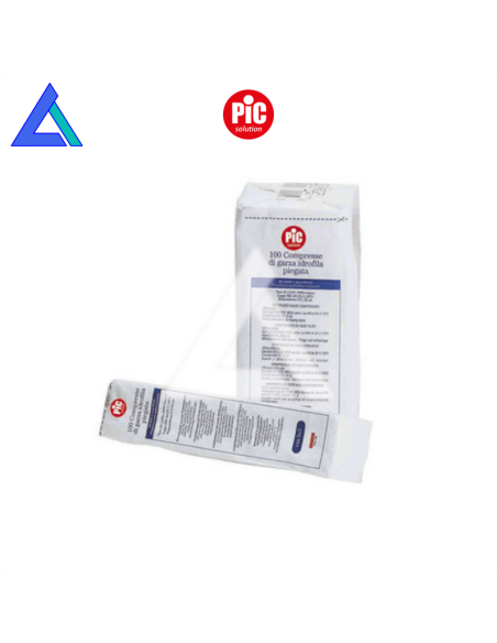 Garze piegate cotone cm 7,5x7,5 8 strati - Conf. 100 pz.