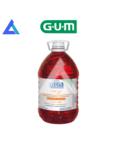 Colluttorio PAROEX GUM allo 0,12% di clorexdina...