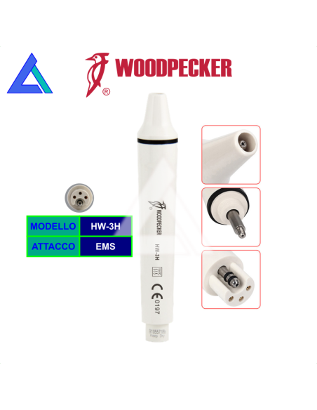 Manipolo ablatore WOODPECKER compatibile EMS