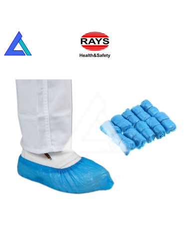 Copriscarpe in polietilene - Busta 100 pz.