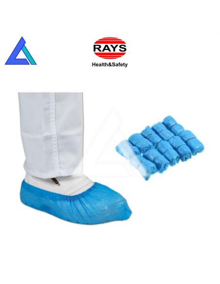 Copriscarpe in polietilene - Busta 100 pz.
