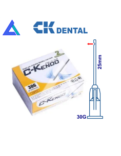 Aghi lavaggi endocanalari punta arrotondata - Scat. 25 pz.