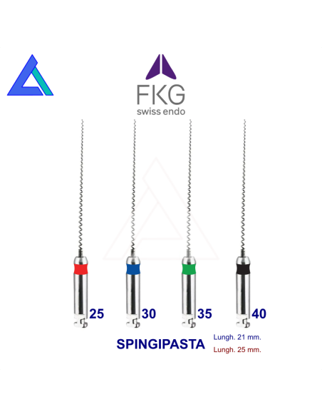 Lentulo spingipasta FKG - 4 strumenti