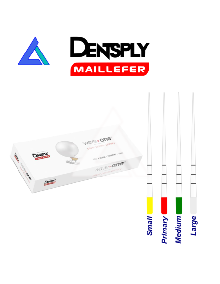 Punte carta WAVEONE GOLD DENTSPLY 29 mm. - conf. 180 pz.