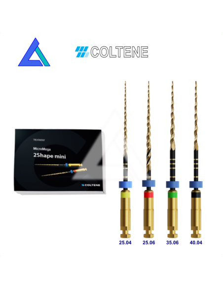 2SHAPE MINI Micro-Mega - blister 5 pz.