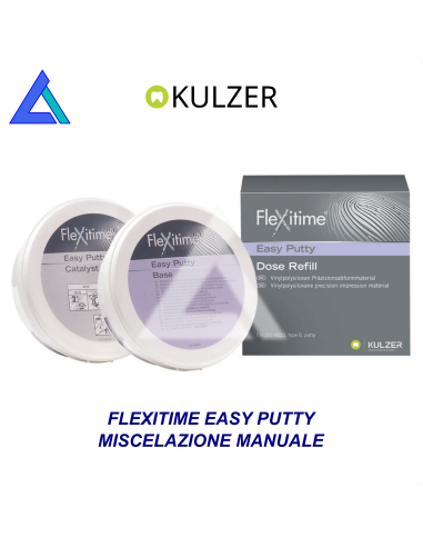 FLEXITIME EASY PUTTY KULZER - Conf. 2 vasetti...