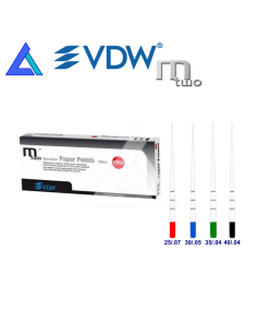 Punte di carta sterili MTWO - conf. 144 pz.