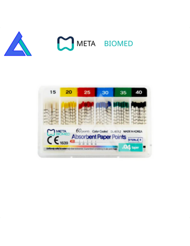 Punte di carta conicità 4% - 6% META BIOMED -...