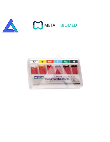 Coni guttaperca META BIOMED 13 mm. - conf. 120 pz.