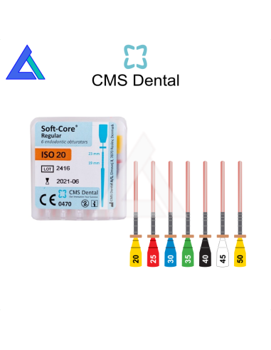 Soft-core otturatori DENTALICA - conf. 6 pz.