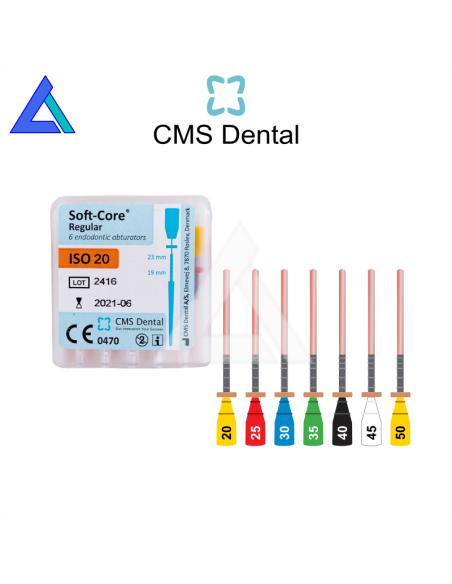 Soft-core otturatori DENTALICA - conf. 6 pz.