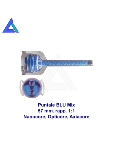 Puntali miscelatori AUTOMIX col. azzurro -...